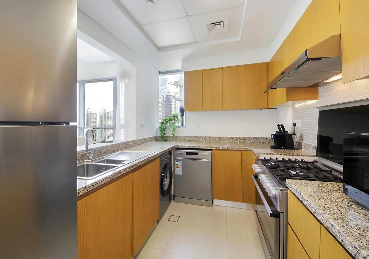 Stylish 2Br In Bellevue Pool, Gym & Burj Views Apartment Dubai 0*,  United Arab Emirates